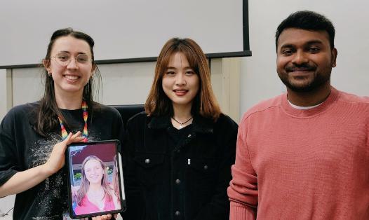 Winning team for Bright Ideas competition